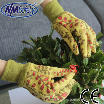 NMSAFETY billige Gartenarbeit woolen handgestrickte Handschuhe